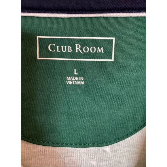Club room NWT, men’s spruce up green polo, top size large  - Picture 4 of 5